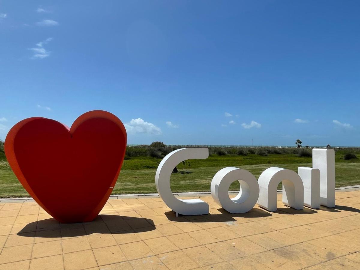 קוניל דה לה פרונטרה Apartamento Conil Playa & Centrico, Con Aire Acond Y Wifi -Solo Familias Y Parejas- מראה חיצוני תמונה